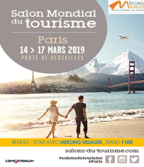 INVITATION AU SALON MONDIAL DU TOURISME à VERSAILLES – PARIS de 14 à 17 Mars 2019