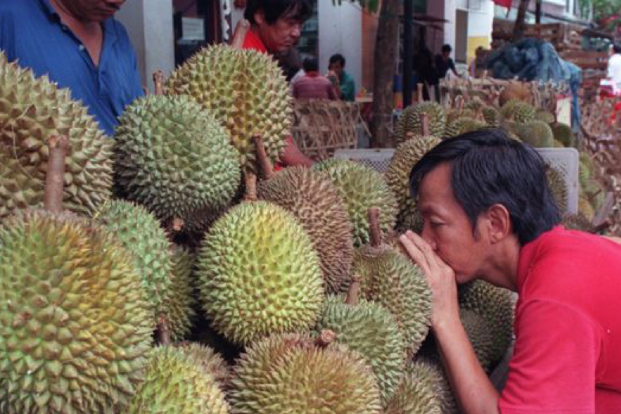 les plats vietnamiens - durian