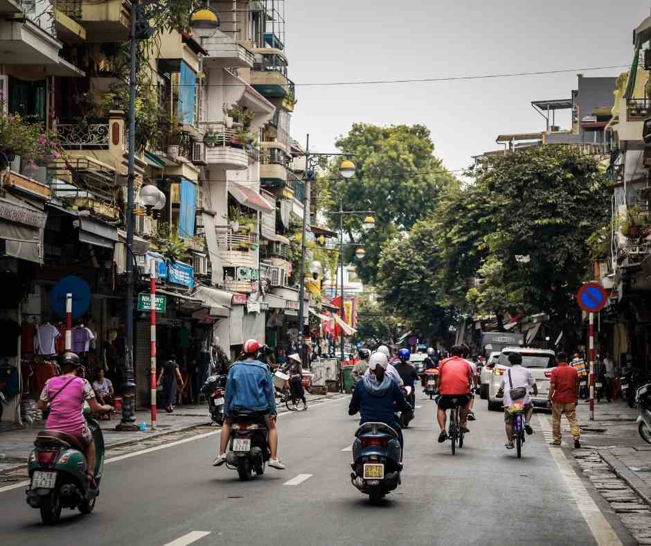 pollution, scooter au vietnam