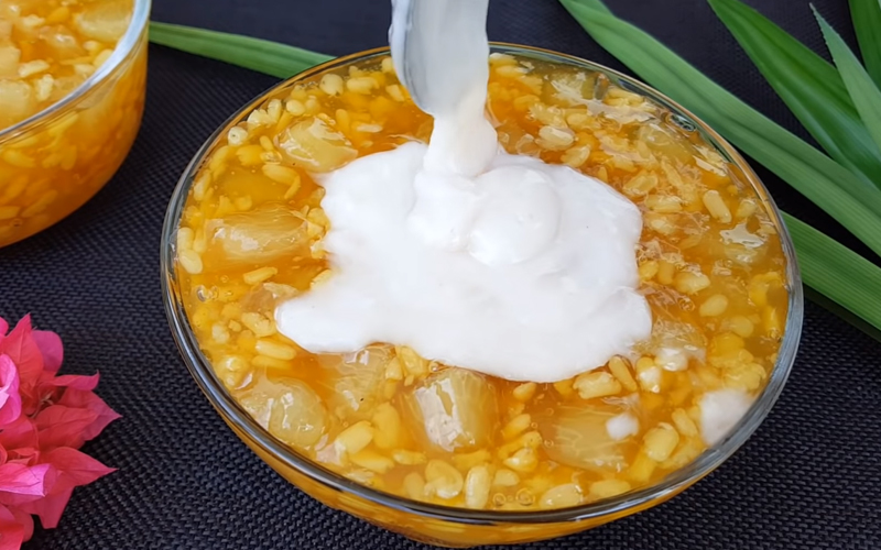 Soupe sucrée au pomelo Vietnamien