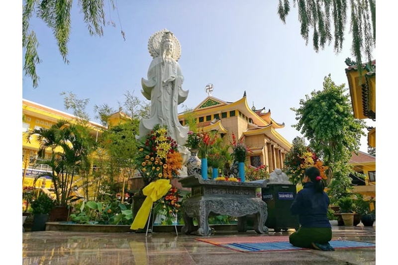 Xa Loi Pagoda In Ho Chi Minh City
